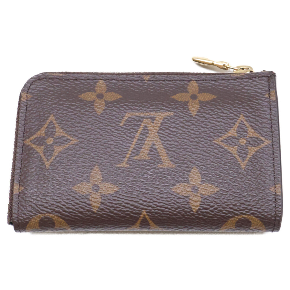 LOUIS VUITTON M83612 Porte Clés Noir Monogram Business Card Holder/Card Case,... - Picture 6 of 10